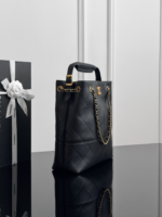 CHANEL MASTER SHOPPING BAG CALFSKIN & GOLD-TONE METAL BLACK  33*29*11cm - Image 5