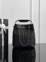 CHANEL MASTER SHOPPING BAG CALFSKIN & GOLD-TONE METAL BLACK  33*29*11cm - Image 6