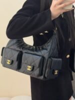 CHANEL MASTER HIPPIE HOBO BAG  35*27*18cm - Image 3