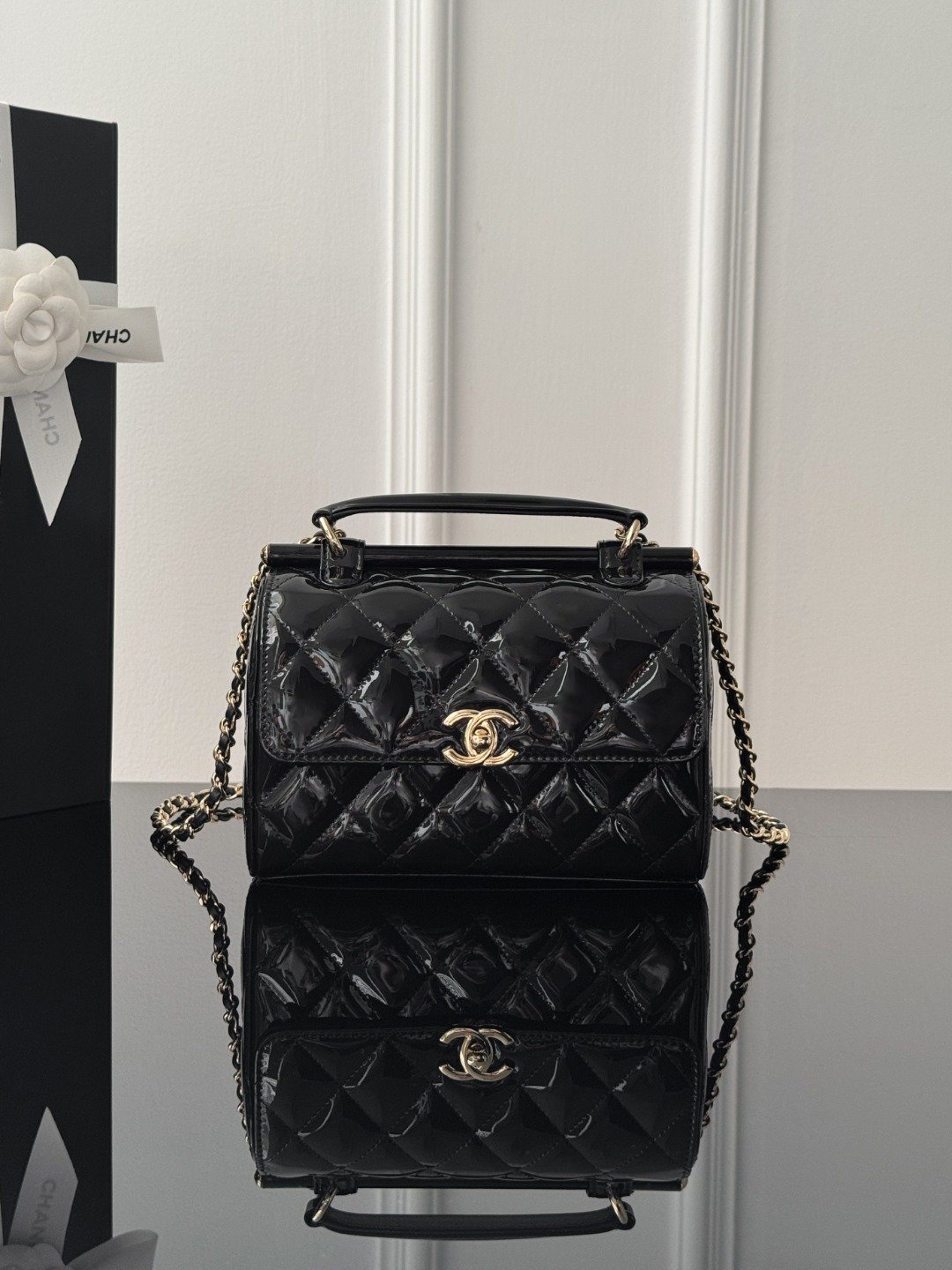 13408685681943570 CHANEL MASTER SMALL BOX BAG 18*13*8.5cm - Image 1