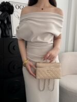 CHANEL MASTER 25K DIAMOND PATTERN CALFSKIN VANITY CASE 19.5*17*5cm - Image 4