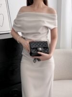 CHANEL MASTER LITTLE GOLD BALL SQUARE FLAP BAG  17*13.5*8cm - Image 3