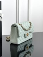 CHANEL MASTER QUILTED CAVIAR SMALL CLASSIC DOUBLE FLAP BAG 23*14.5*6cm - Image 5