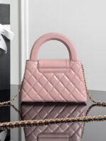 CHANEL MASTER NANO SAGE GREEN GLAZED CALFSKIN KELLY SHOPPER  19*13*7cm - Image 6