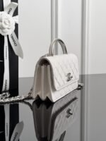 CHANEL MASTER CLUTCH WITH CHAIN LAMBSKIN, STRASS & GOLD-TONE METAL BLACK  18.5*11*6cm - Image 5