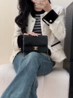 CHANEL MASTER 24k small gold coin flap bag  17.5*13*6cm - Image 2