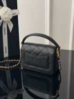 CHANEL MASTER FLAP BAG WITH TOP HANDLE  16*11*4cm - Image 6