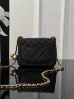 CHANEL MASTER  Hard bottomed golden ball 17*12.5*5cm - Image 6