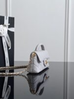 CHANEL MASTER MINI TOP HANDLE FLAP BAG  22*12*6cm - Image 5