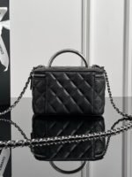 CHANEL MASTER 25P CHAIN BOX BAG CAVIAR 17*9.5*8cm - Image 6