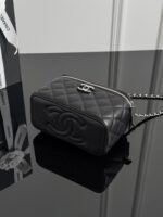 CHANEL MASTER 25P CHAIN BOX BAG CAVIAR 17*9.5*8cm - Image 7