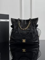 CHANEL MASTER 25C LARGE DRAWSTRING SHOPPING BAG 36*34*12cm