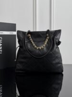 CHANEL MASTER 25C LARGE DRAWSTRING SHOPPING BAG 36*34*12cm - Image 6