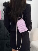 CHANEL MASTER  24a small backpack 18*13*9cm - Image 4