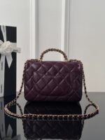 CHANEL MASTER FLAP BAG WITH TOP HANDLE 25*17*8cm - Image 6