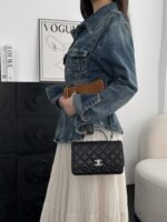 CHANEL MASTER LARGE CLUTCH WITH CHAIN 19*12*3.5cm - Image 3