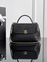 CHANEL MASTER SMALL FLAP BAG WITH TOP HANDLE 28*20.5*9.5cm