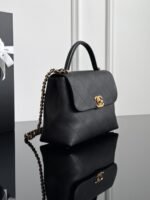 CHANEL MASTER SMALL FLAP BAG WITH TOP HANDLE 28*20.5*9.5cm - Image 5