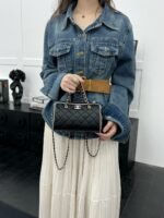 CHANEL MASTER BOSTON BOWLING BAG 18.5*11.5*11cm - Image 2