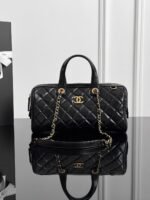 CHANEL MASTER LARGE BOWLING BAG  31*17*13cm