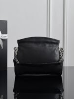 CHANEL MASTER  Silver Rod Hobo Little Black 30*21*11cm - Image 6