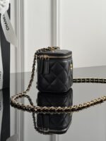 CHANEL MASTER New Golden Ball Mouth Red Envelope Sheepskin Black Gold Buckle 11*8.5*7cm - Image 5