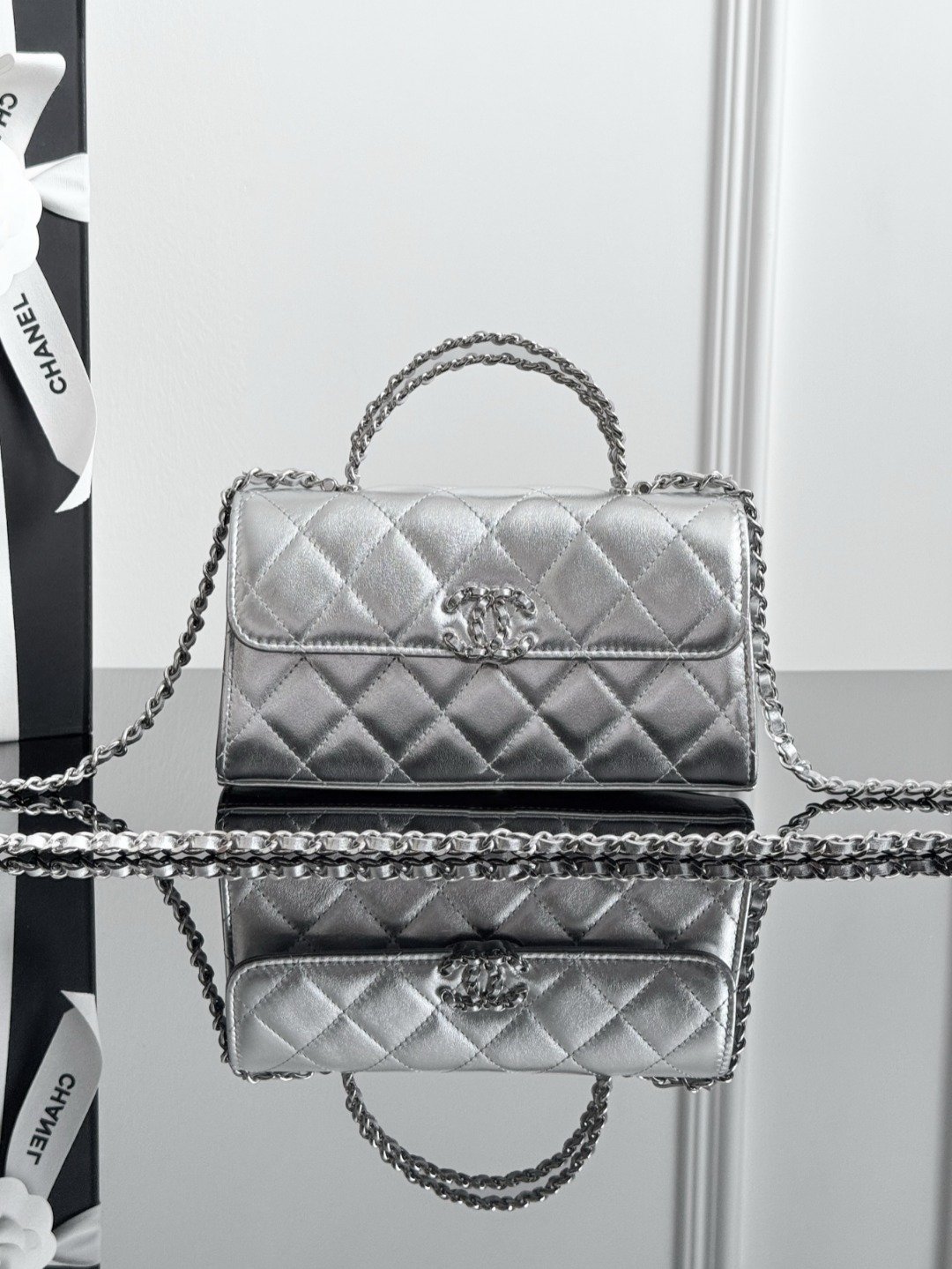 13408788151228425 CHANEL MASTER 25S KELLY CLUTCH WITH CHAIN 18*10*4.5cm - Image 1