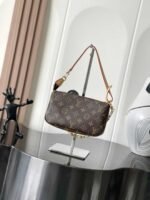 LOUIS VUITTON MURAKAMI LV X TM POCHETTE ACCESSOIRES  22*13*4cm - Image 5