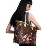 LOUIS VUITTON MURAKAMI LV X TM NEVERFULL MM  31*28*14cm - Image 2