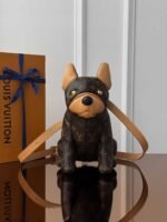 LOUIS VUITTON  Fadou Old Flower Dog Bag 28*19*18cm
