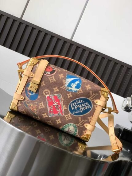 LOUIS VUITTON SIDE TRUNK MM 21*14*6cm