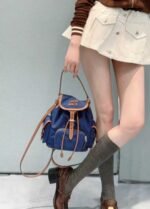 MIUMIU canvas backpack small size 22*18*11.5cm - Image 2