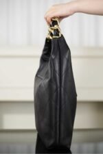 CHANEL 25k Hippie Hobo Bag Large Size 43x33x7cm - Image 5
