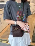 MIUMIU Nappa lamb leather mini handbag 19*17*4.5cm - Image 3