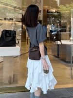 MIUMIU Nappa lamb leather mini handbag 19*17*4.5cm - Image 2