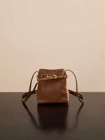 MIUMIU Nappa lamb leather mini handbag 19*17*4.5cm