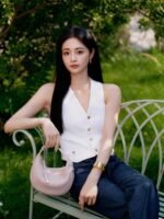 CELINE TEEN LULU Soft Grain Beef Leather Handbag ️ 21*24*5cm - Image 2