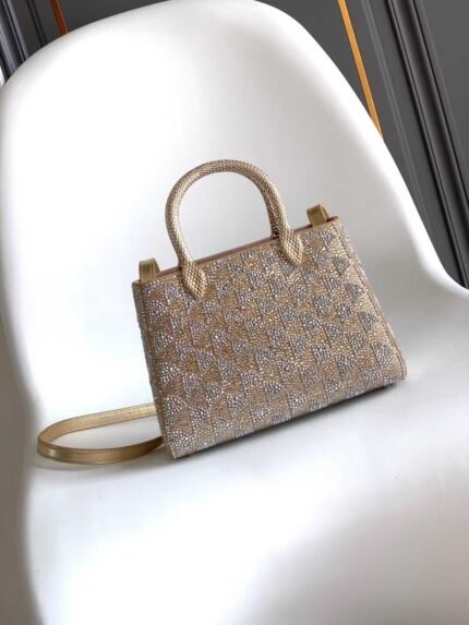 BVLGARI SERPENTINE DUO Series Tote Bag 21.5X15X6cm