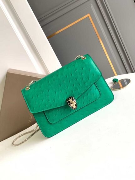 BVLGARI SERPENTI FOREVER Medium Shoulder Bag 25X16.5X8cm